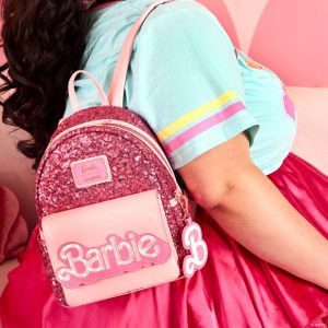 Barbie&trade; 65th Anniversary Exclusive Sequin Logo Mini Backpack