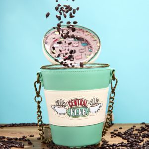 Friends Central Perk To-Go Coffee Cup Figural Scented Crossbody Bag