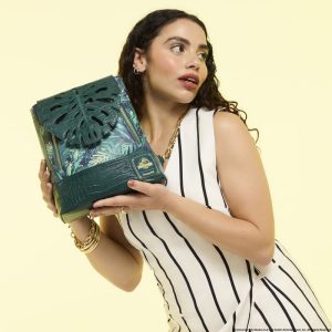 Jurassic World Jungle Velociraptor Glow Drawstring Mini Backpack