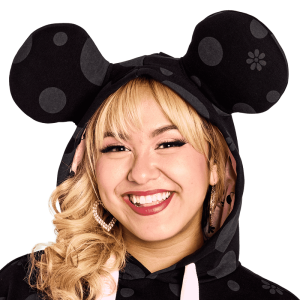 Minnie Mouse Floral Rock The Dots Unisex Hoodie