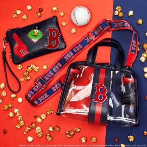 MLB Boston Red Sox Clear Tote Crossbody Stadium Bag with Pouch&nbsp;