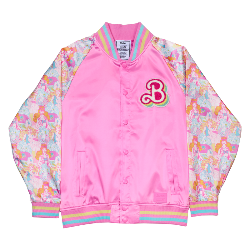 Barbie&trade; 65th Anniversary Unisex Bomber Jacket