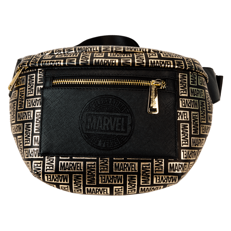 Marvel 85th Anniversary All-Over Print Logo Convertible Belt Bag