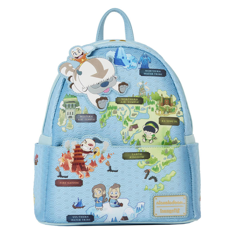 Avatar: The Last Airbender Map of the Four Nations Mini Backpack