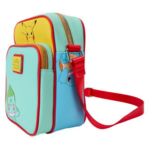 Pok&eacute;mon Color Block Starters Crossbody Bag