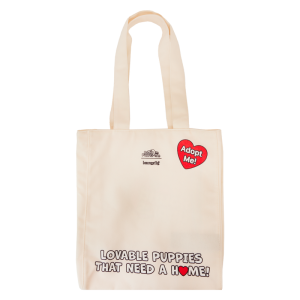 Pound Puppies 40th Anniversary Canvas Tote Bag