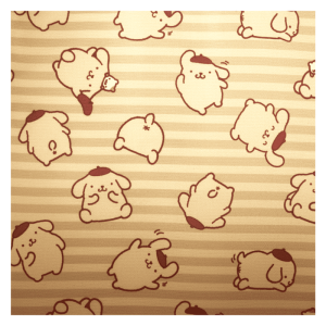 Sanrio Pompompurin Monochrome Cosplay Mini Backpack