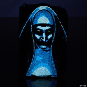 The Nun Cosplay Glow Zip Around Wallet
