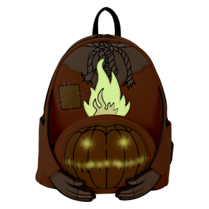 Trick ‘R Treat Flaming Pumpkin Head Sam Light Up Glow Mini Backpack