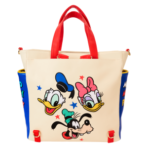 Mickey & Friends Classic Convertible Backpack & Tote Crossbody Bag