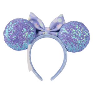 Minnie Mouse Exclusive Iridescent All-Over Print Sequin Ear Headband