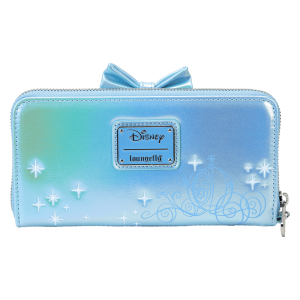 Cinderella Exclusive 75th Anniversary Shiny Series Iridescent Cosplay Wristlet Wallet